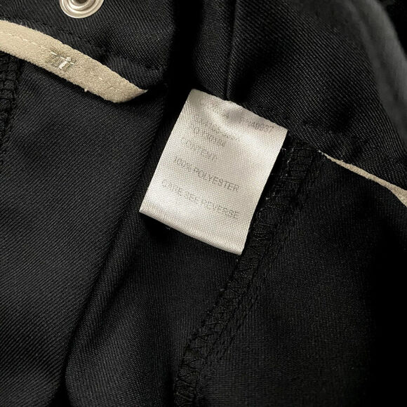 Tail Women's Size 4 Black Straight Leg Capri Pants Cropped Stretch Waist Active - Picture 4 of 9